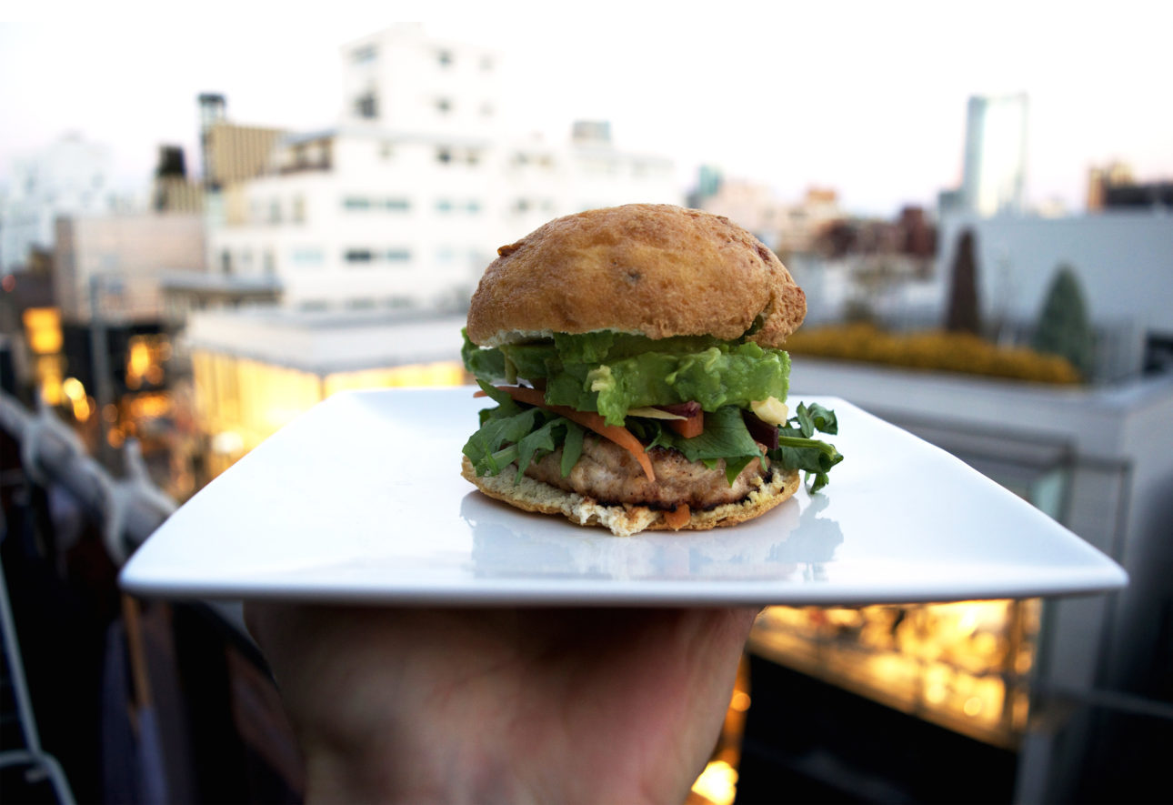 low carb burger