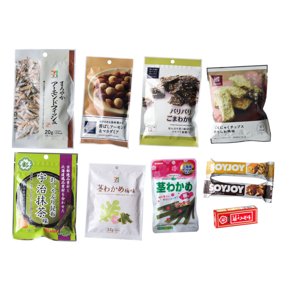 Healthy Snacks from Japanese Convenience Stores - eyes and hour