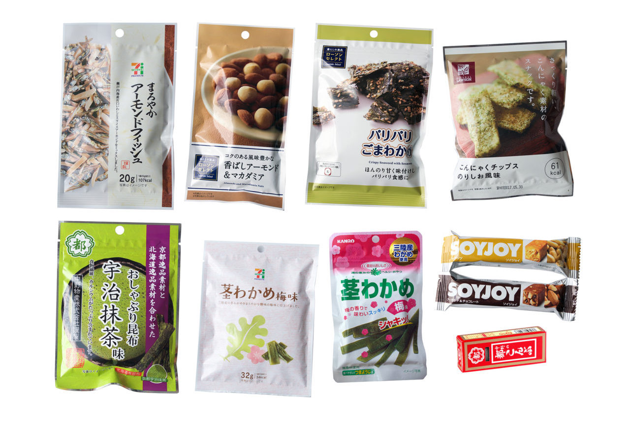 Healthy Snacks from Japanese Convenience Stores eyes and hour
