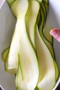 zucchini strips