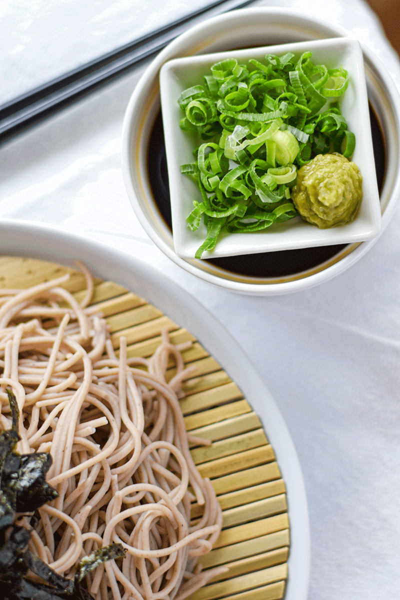 100% Buckwheat Soba Noodles (Gluten-free) - eyes and hour
