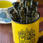 roasted seaweed snack in cup
