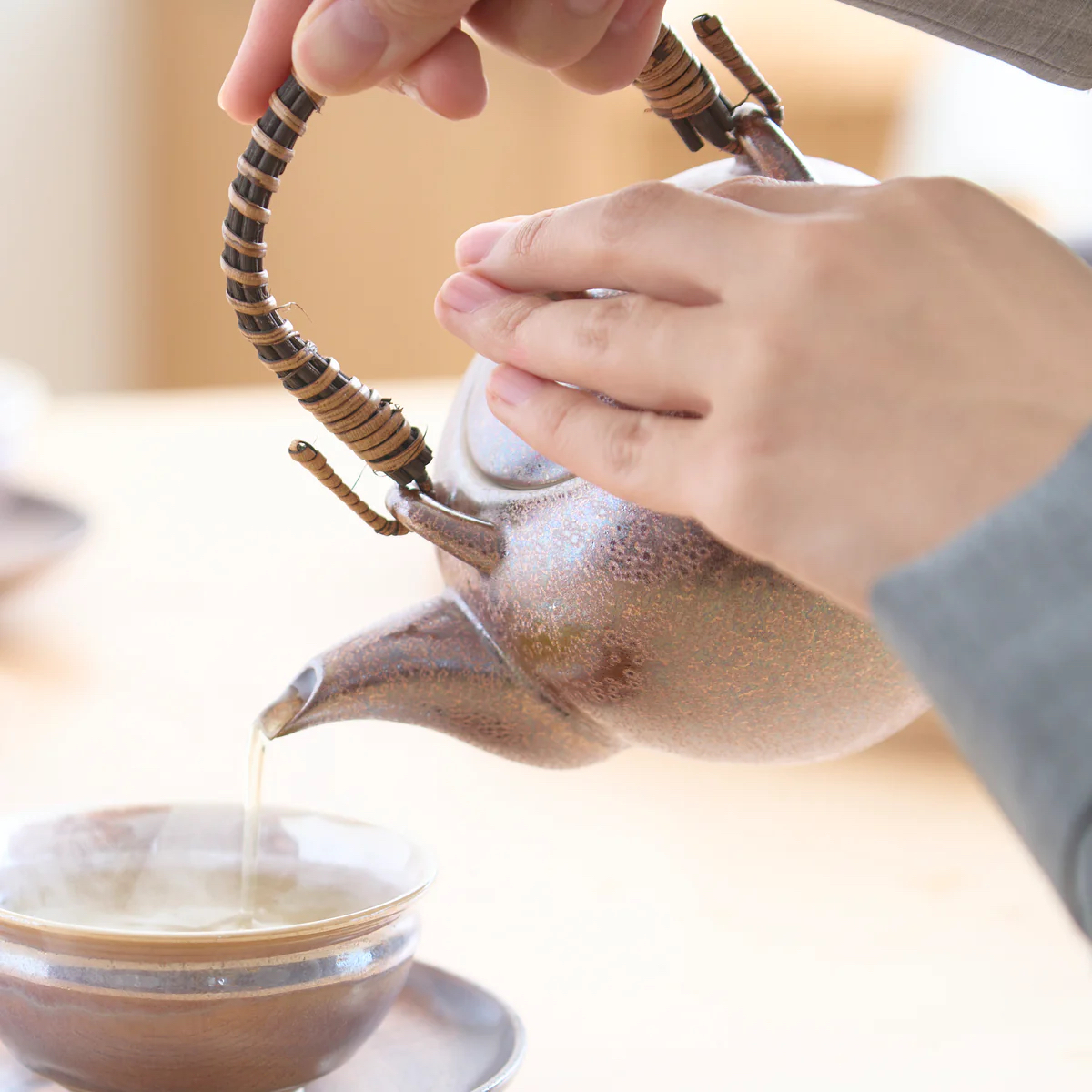 dobin, Japanese Earthenware pot
